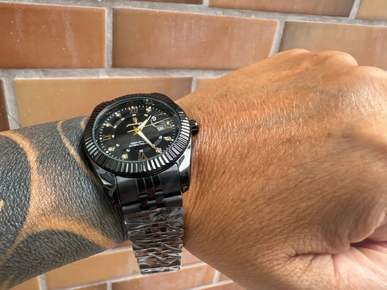 Relógio Masculino Poedagar 910 Black - Foto 5