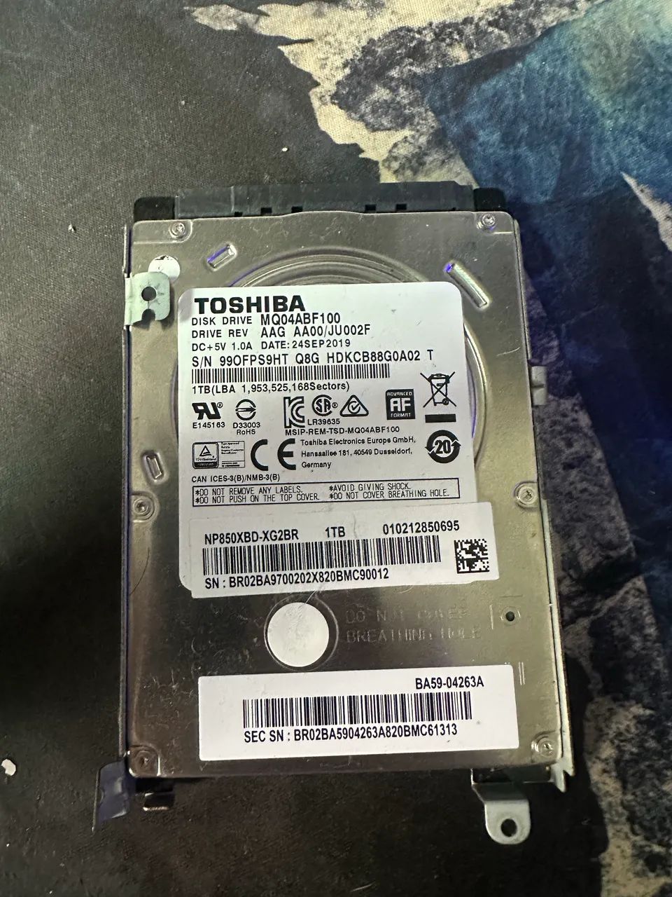 HD externo toshiba 1TB - Armazenamento - Adrianópolis, Manaus