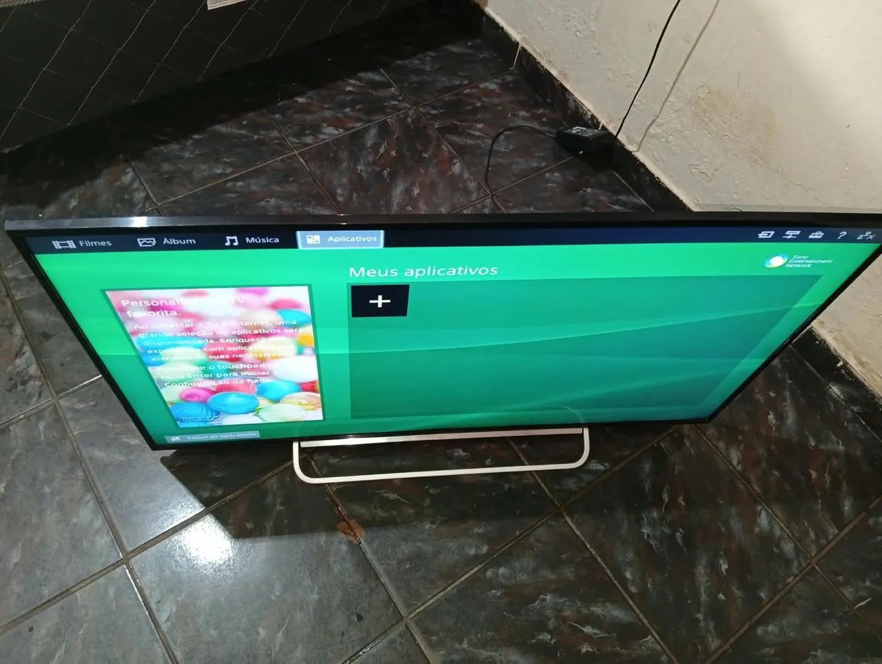 Vendo TV Sony modelo KDL 48W605B funcionando perfeitamente  - Foto 4