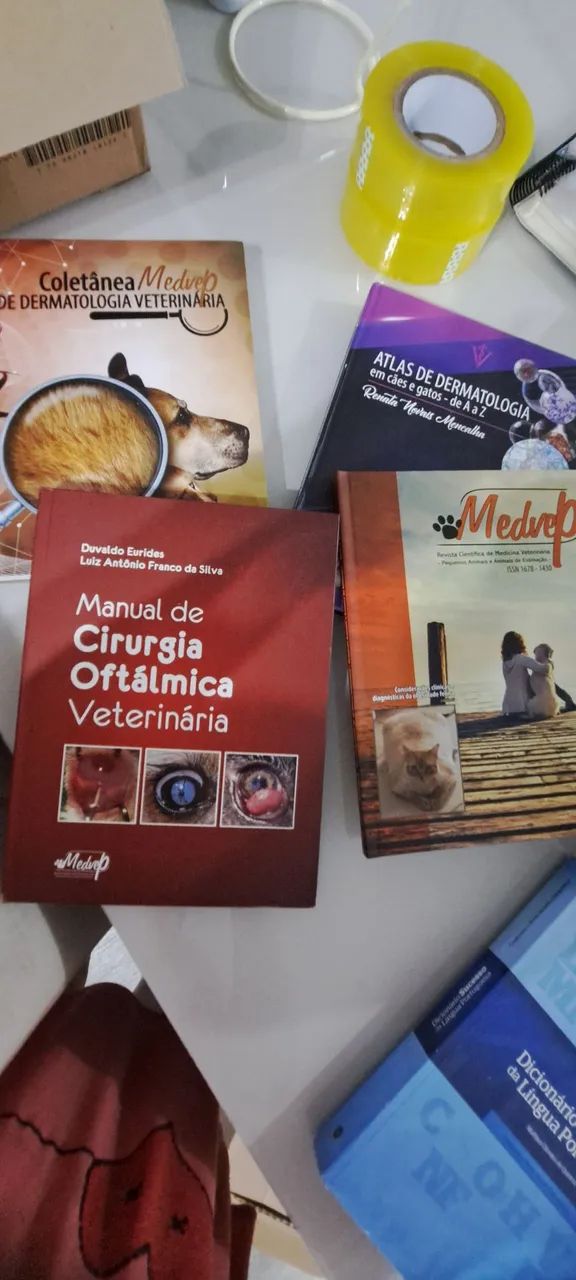  4 Livros de Veterinária à venda - Oftalmologia e Dermatologia - Foto 5