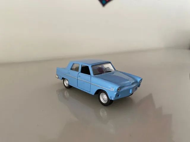 Miniatura Willys Aero 2600 Azul - Colecionável