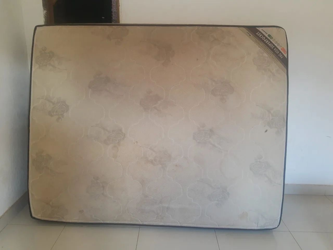 Vendo colchão pró vida,superpocket Ortobom - Foto 2