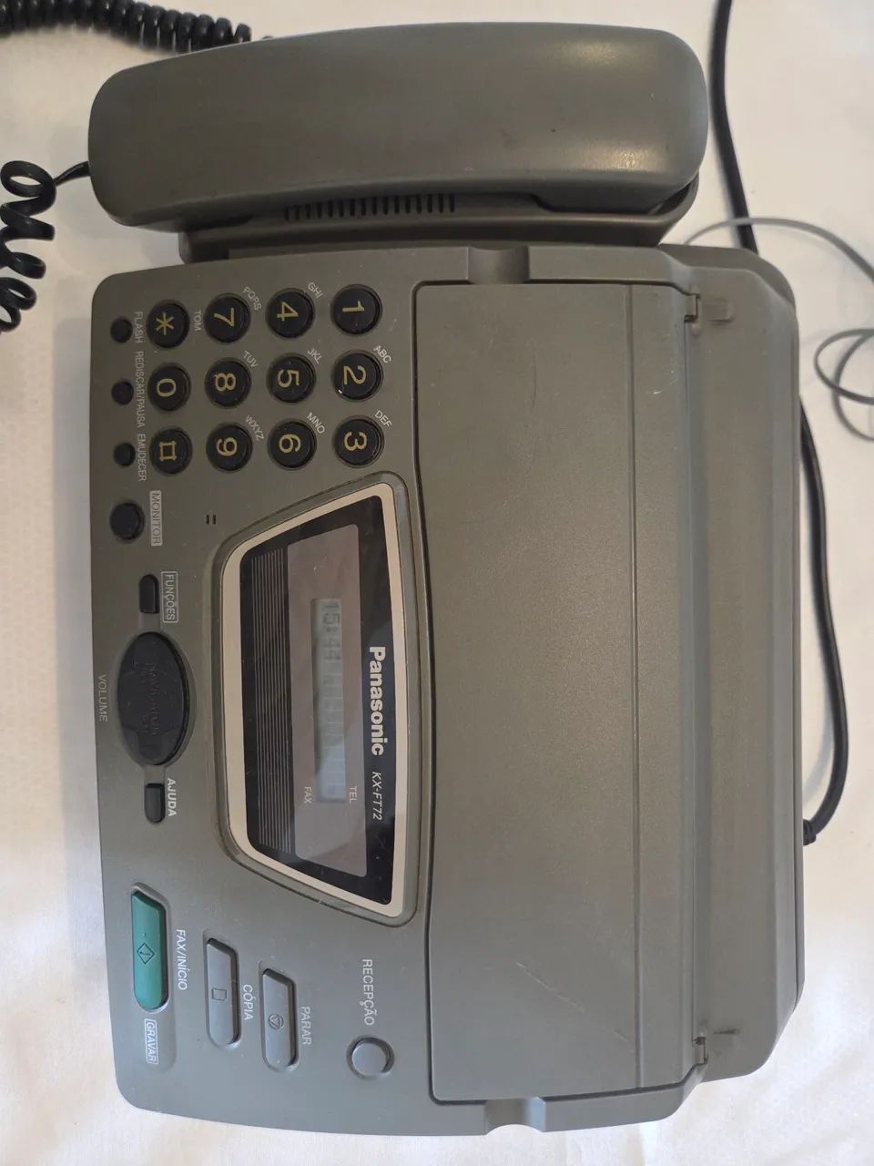 FAX E COPIADORA PANASONIC KF-FT72, EM PERFEITO ESTADO DE FUNCIONAMENTO.  - Foto 2