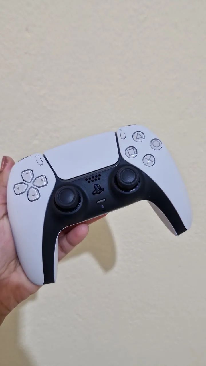 Controle branco do PS5