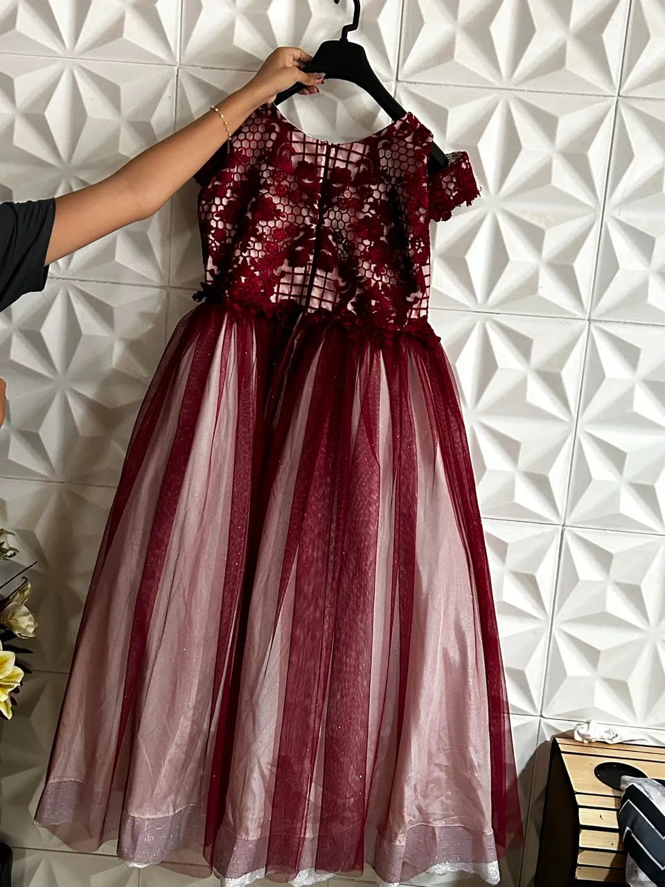Vestido de festa 600$