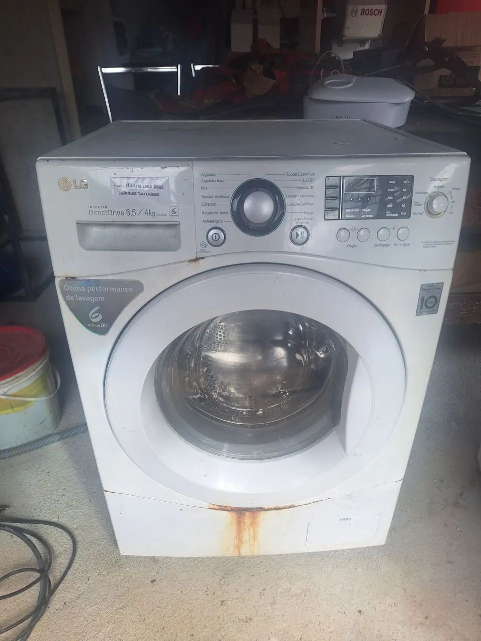 Lava e seca LG para conserto