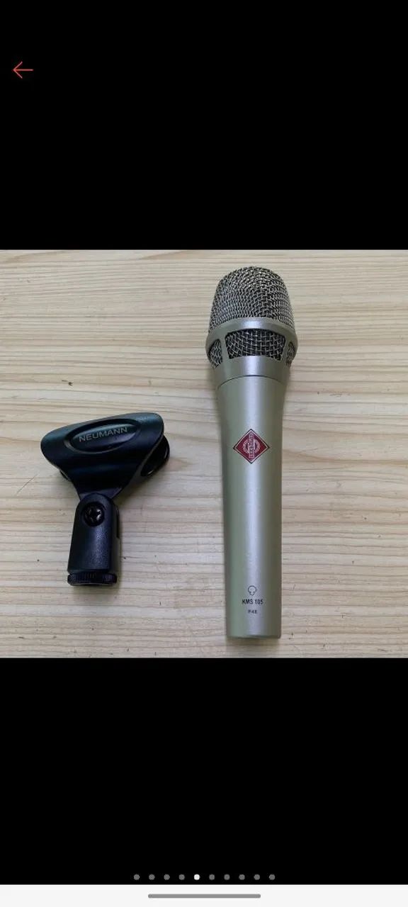 Microfone condensador neumann kms 105 - Foto 2