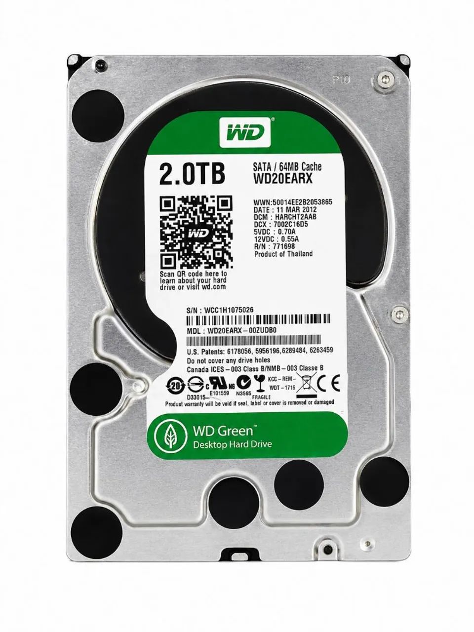 HD 2TB SATA - Armazenamento - Meireles, Fortaleza 1504698028 | OLX