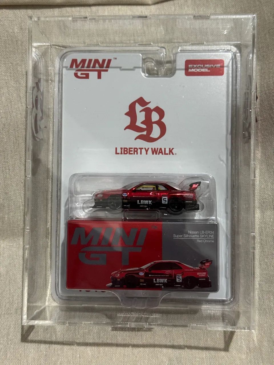 Mini Gt Midnight Lb-er34 Nissan Skyline Libertywalk - Brinquedos e
