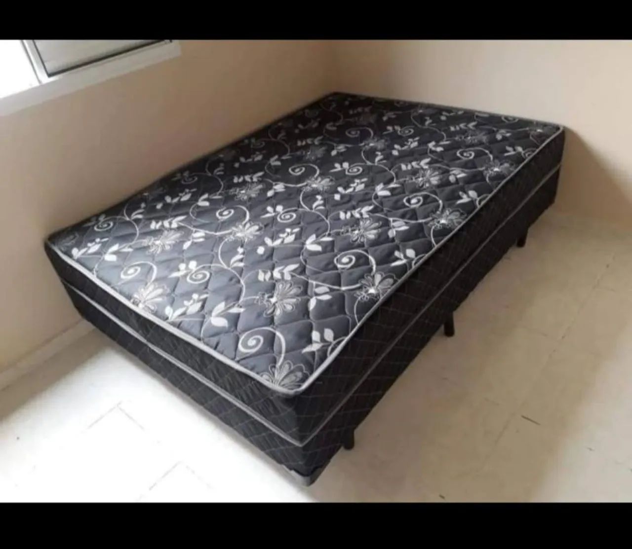 CAMA CASAL BOX CONJUGADA 20CM COM MOLAS ENSACADAS OU SEM FRETE GRÁTIS 