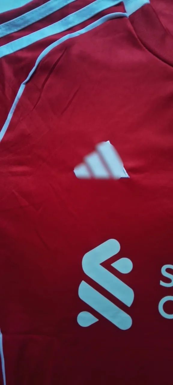 Camisa Liverpool FC Home 2025/26 Vermelha Torcedor M - Foto 3