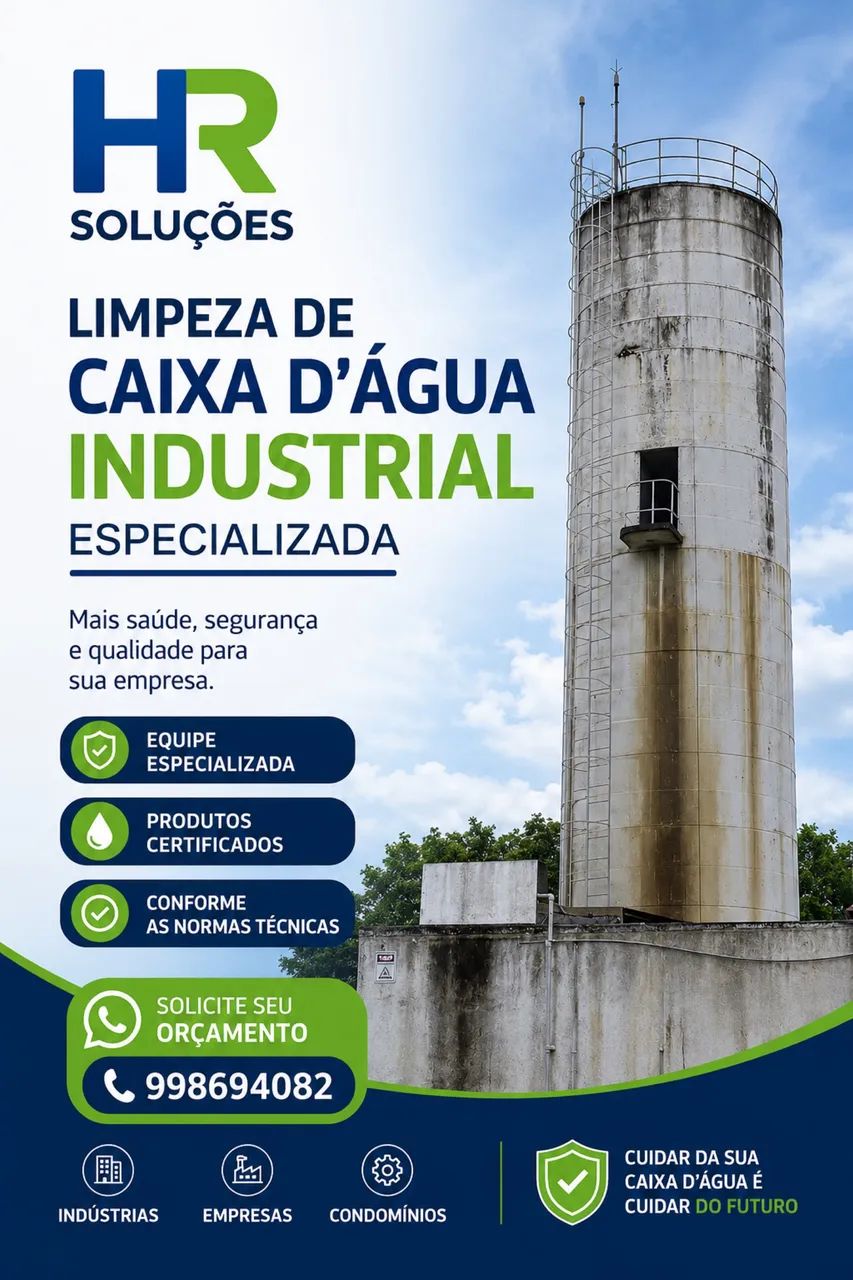 Limpeza de caixa d?água 