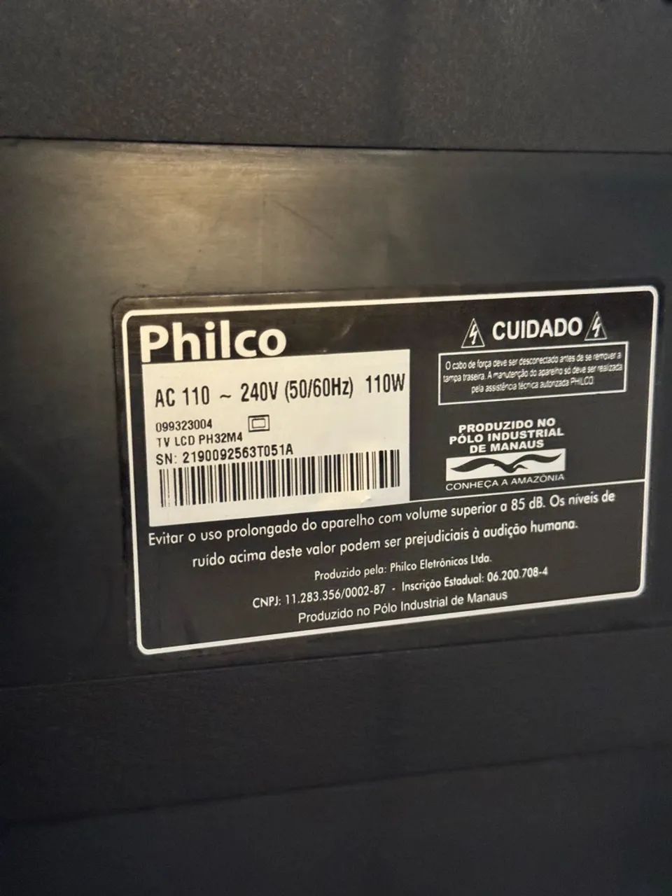 TV Philco 32 Polegadas LCD HD - Foto 3