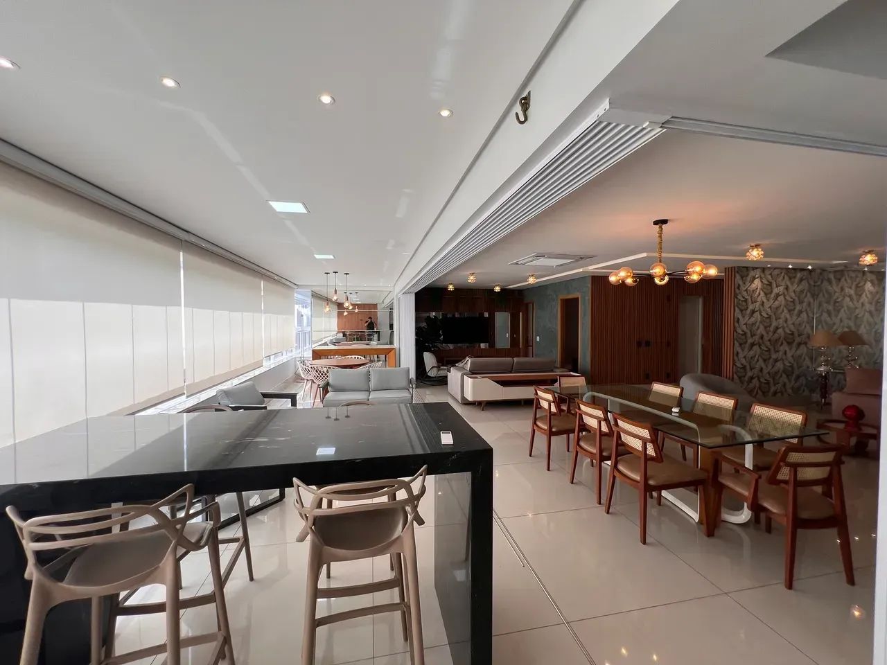 Apartamento mobiliado de 269 m2 em frente ao lago das rosas para locação, Edifício Poeme - Foto 5
