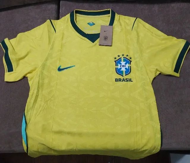 Camisa versão jogador do Brasil  - Foto 2