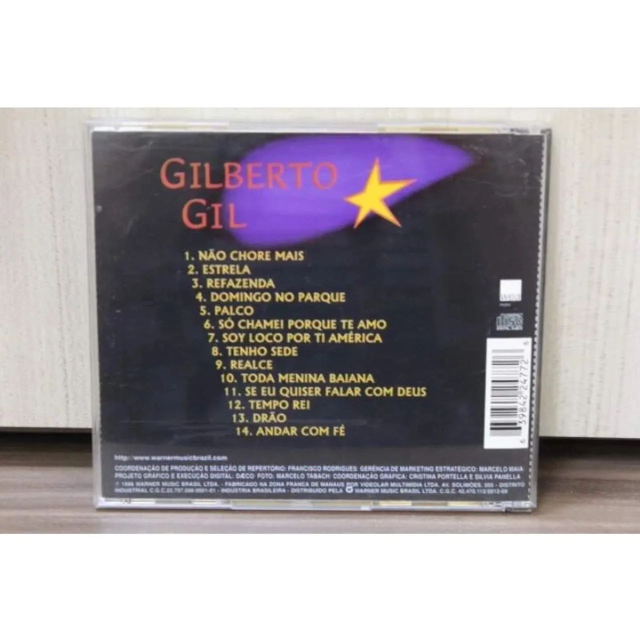 CD Gilberto Gil - Música! O Melhor da Música de Gilberto Gil, - Foto 2
