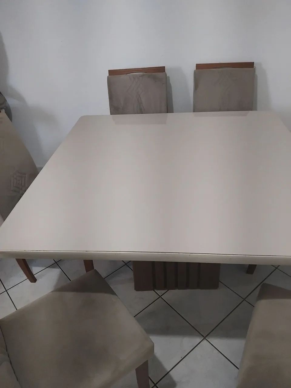 Mesa de jantar MDF 6 cadeiras  - Foto 2