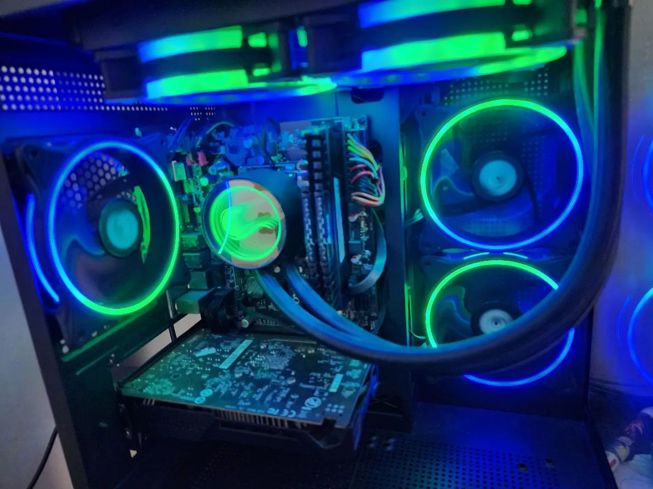Kit intel processador+ram+fonte e gabinete