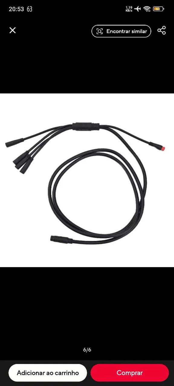 Chicote (Cabo) para Bicicleta elétrica 