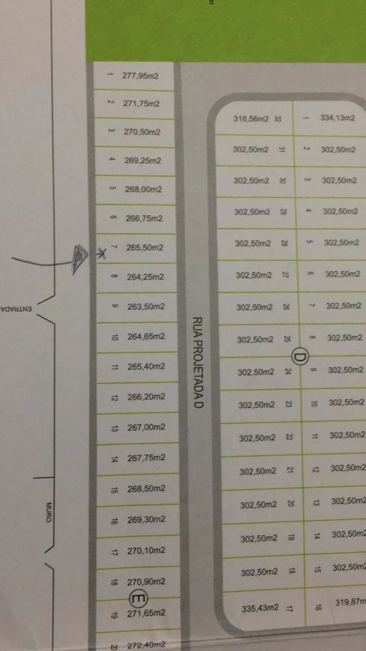 Terreno 265 m2 Cond. Campo Belo 