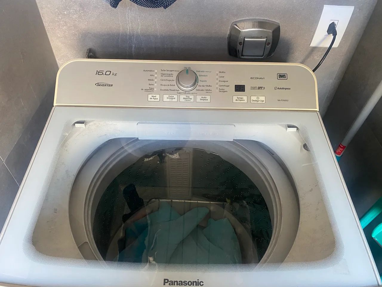 Lava Roupas Panasonic 16 kg - usada