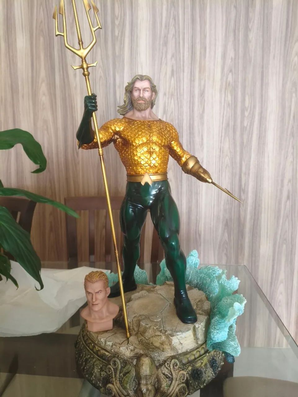 Aquaman comics sideshow Premium format 1/4 n Iron studios