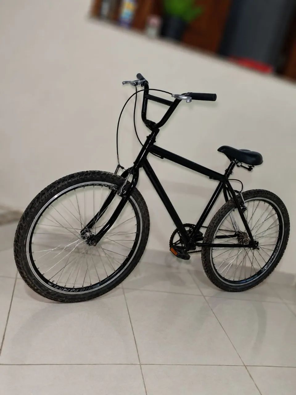 BICICLETA ARO 26 PRETA, TEM CONVERSA NO VALOR.