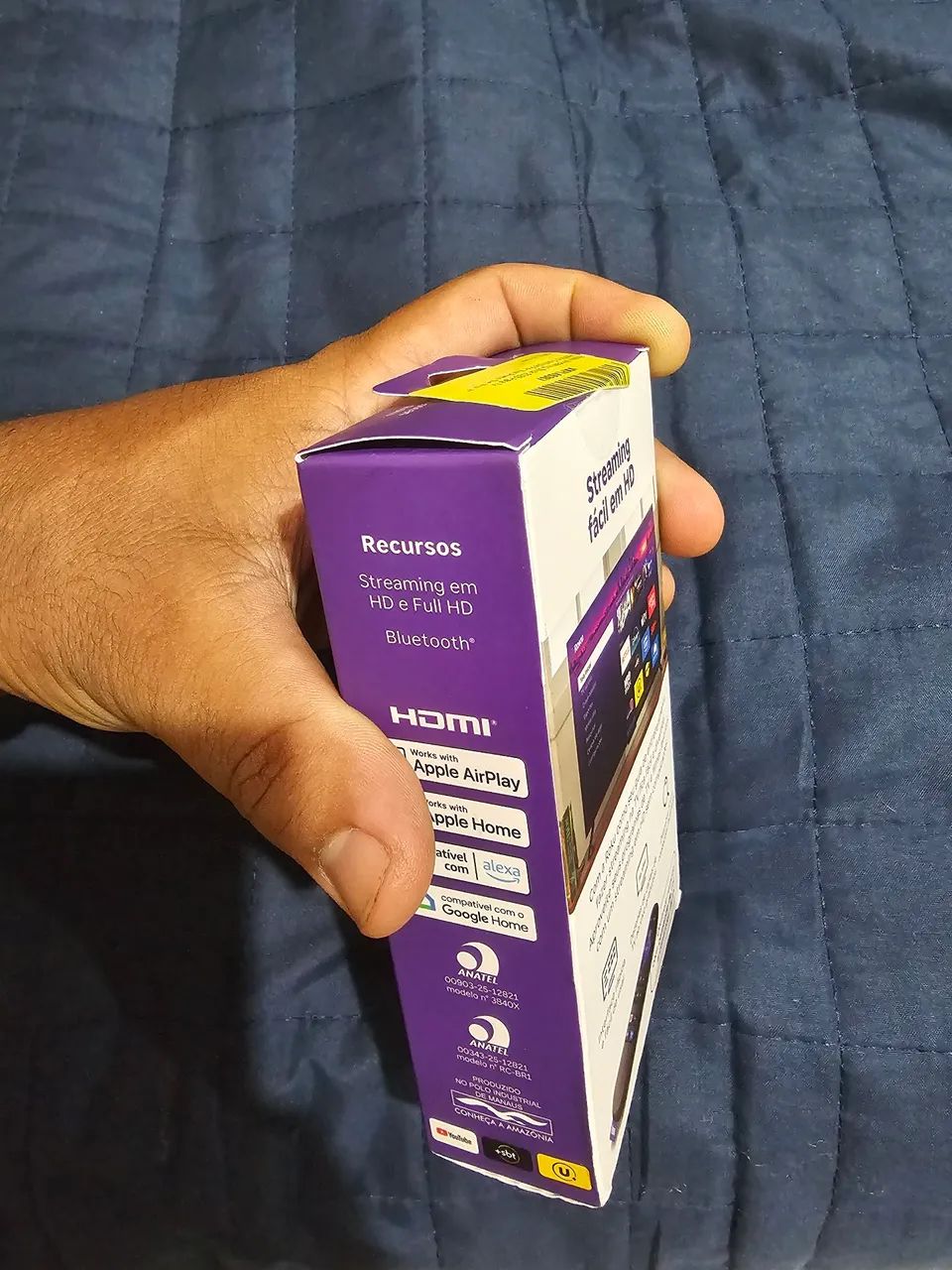 TV BOX Roku Streaming Stick 3° Geração... - Foto 4