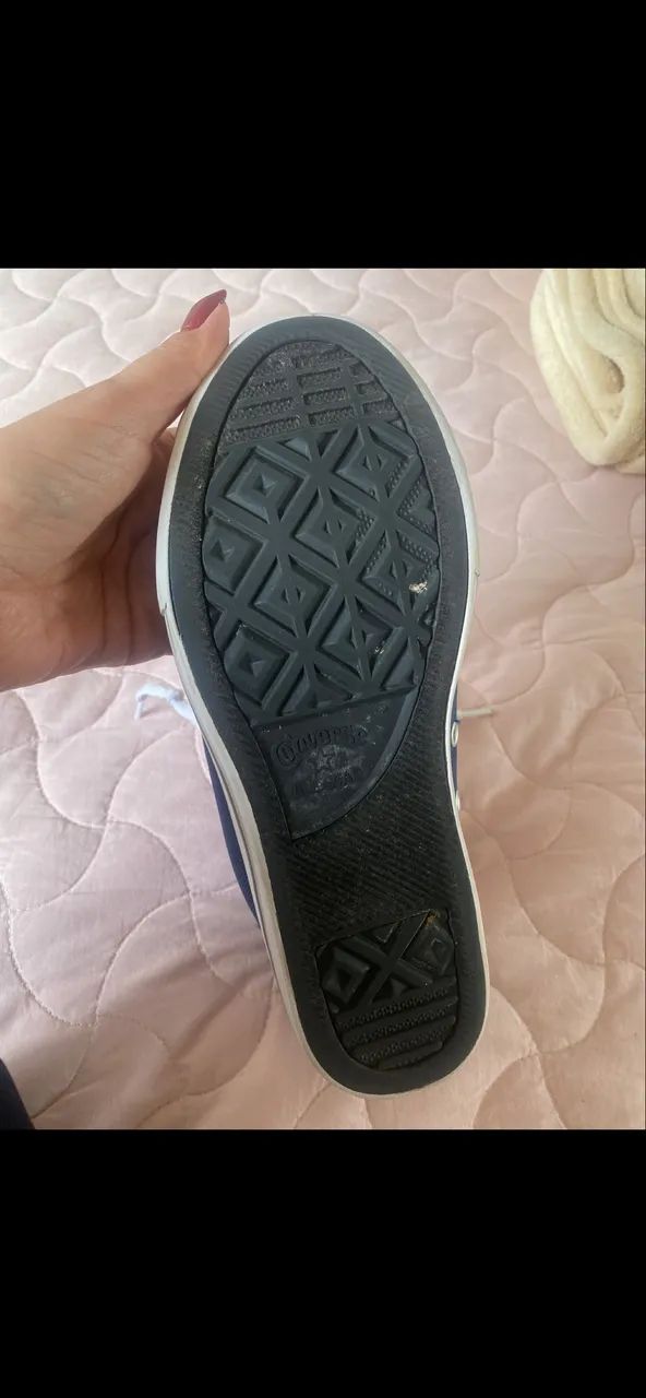Tênis all star azul TAM 33 - Foto 4