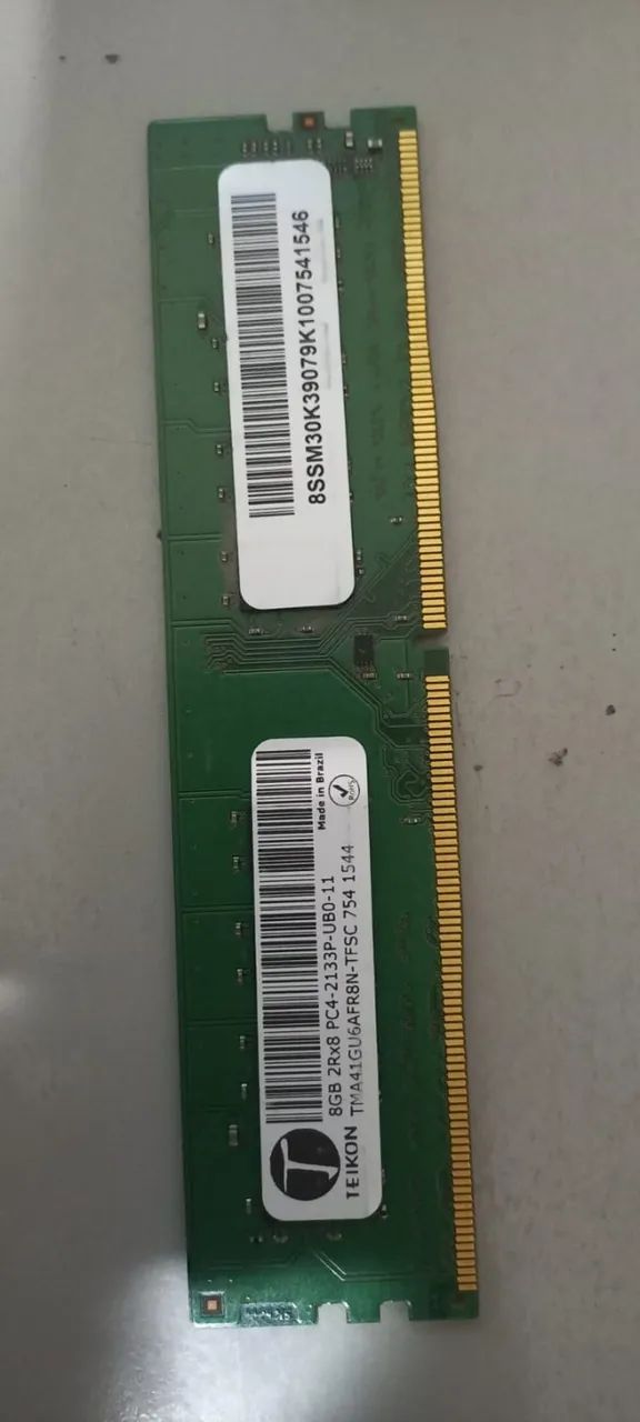 Memoria Desktop - 8GB DDR4 2133Mhz