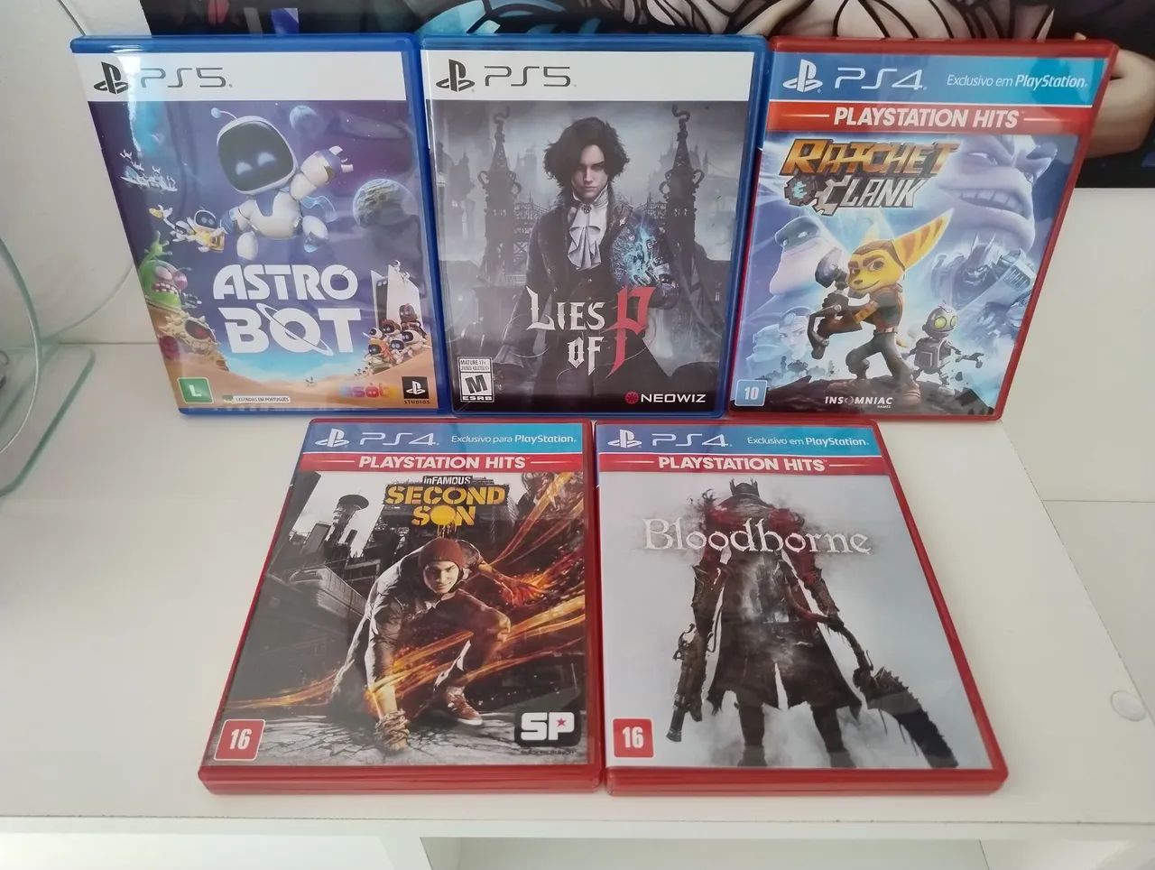 Jogos de Playstation 4 e 5 