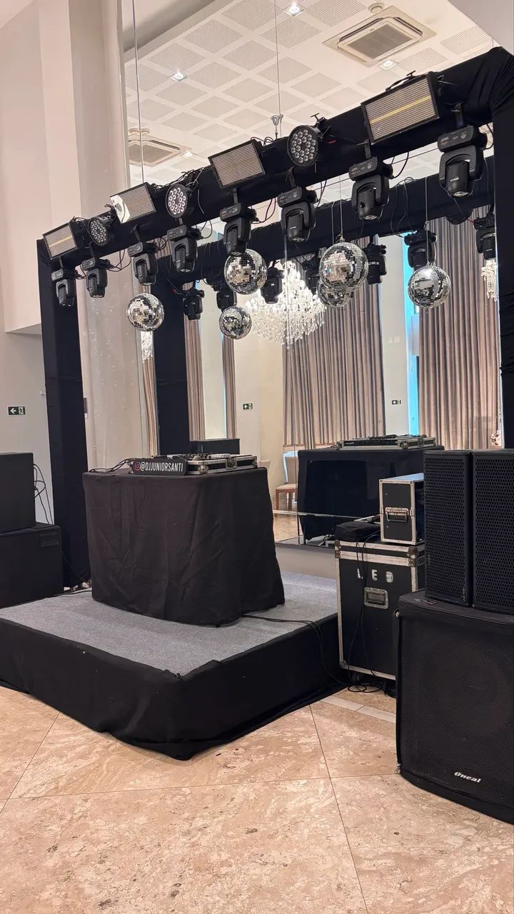 ? JÚNIOR SANTI ? SOM, ILUMINAÇÃO E DJ PARA SEU EVENTO! ? - Foto 3