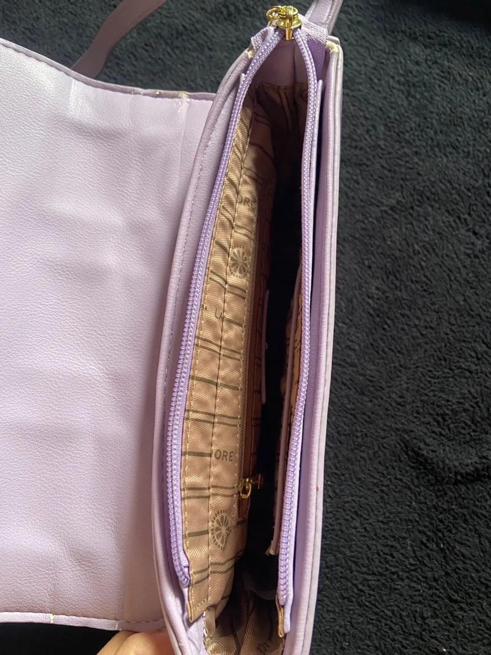 BOLSA DE OMBO LILÁS  - Foto 2