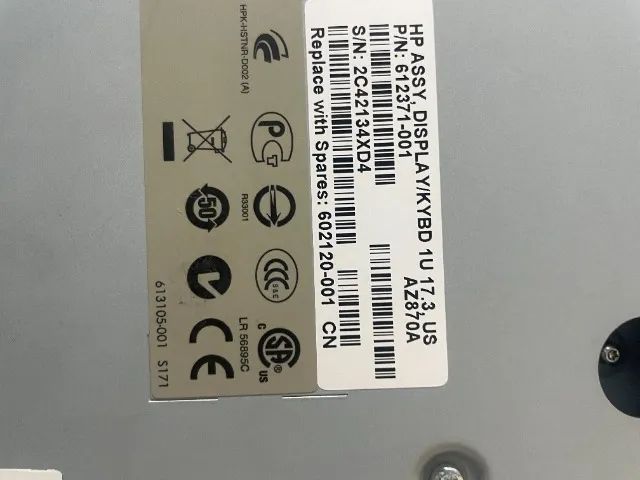KVM HP ASSY KYBF 17.3? - Foto 2