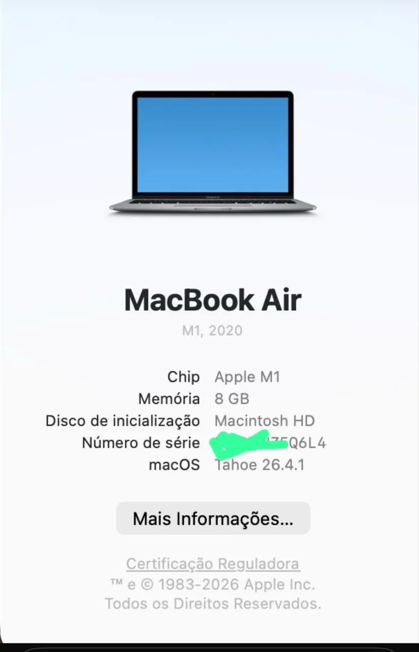 MacBook Air m1 8gb 256HD - Foto 2