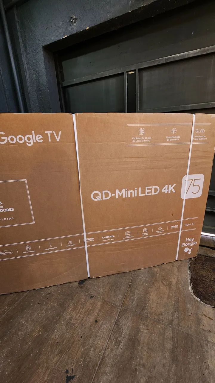 Tv 75 TCL MINI LED C6K ANDROID  NOVA LACRADA  - Foto 4