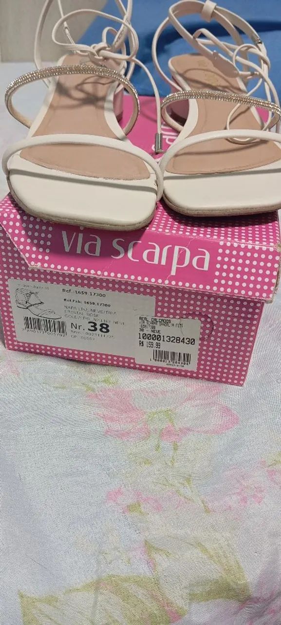 Sandália Via Scarpa  Tam. 38