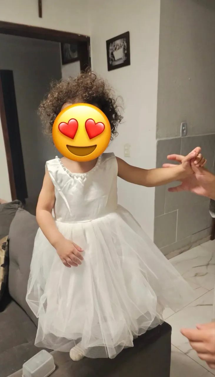 Vestido de batizado ou daminha de honra  - Foto 2