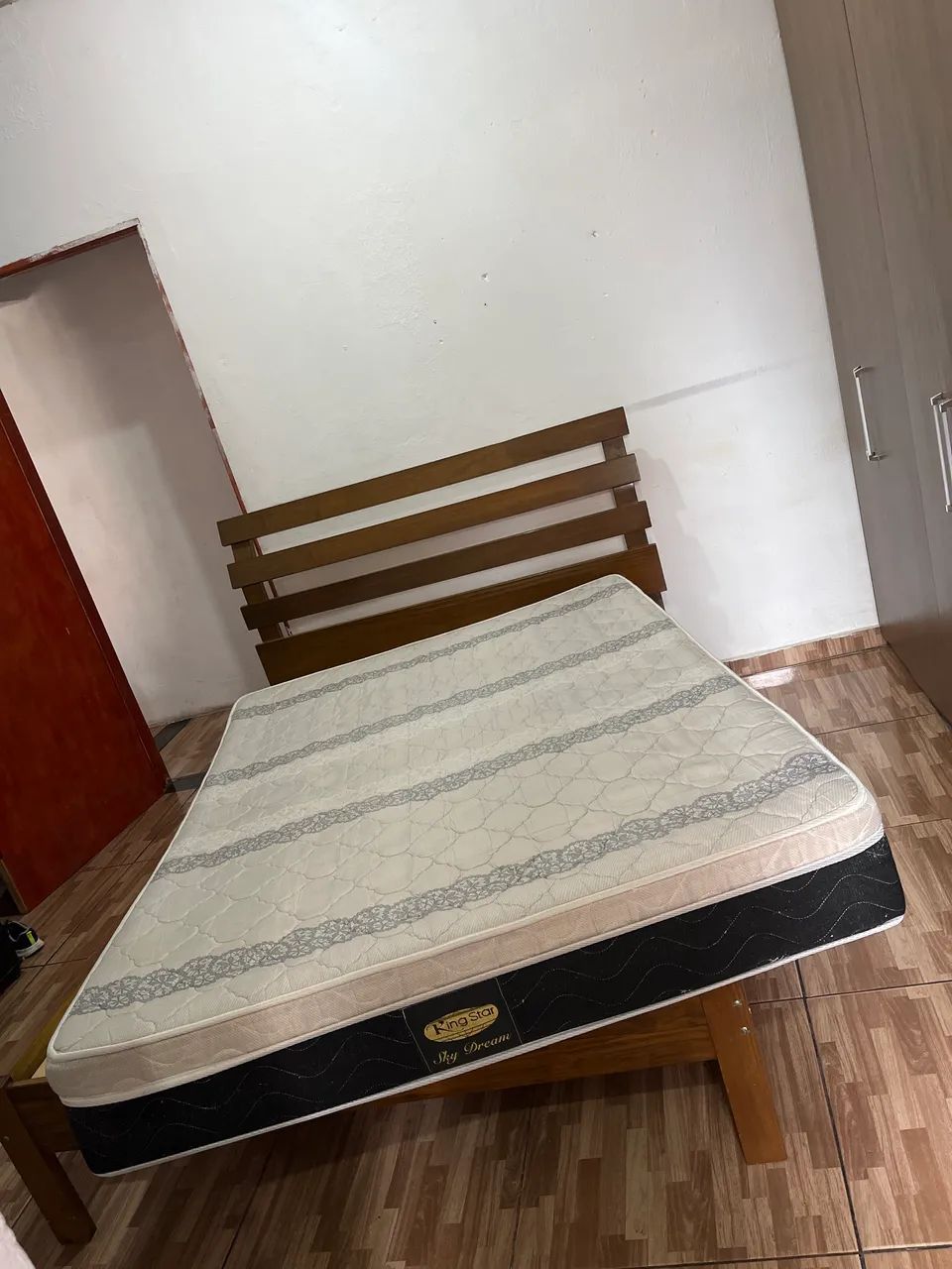 Cama de Casal e Colchão  - Foto 3