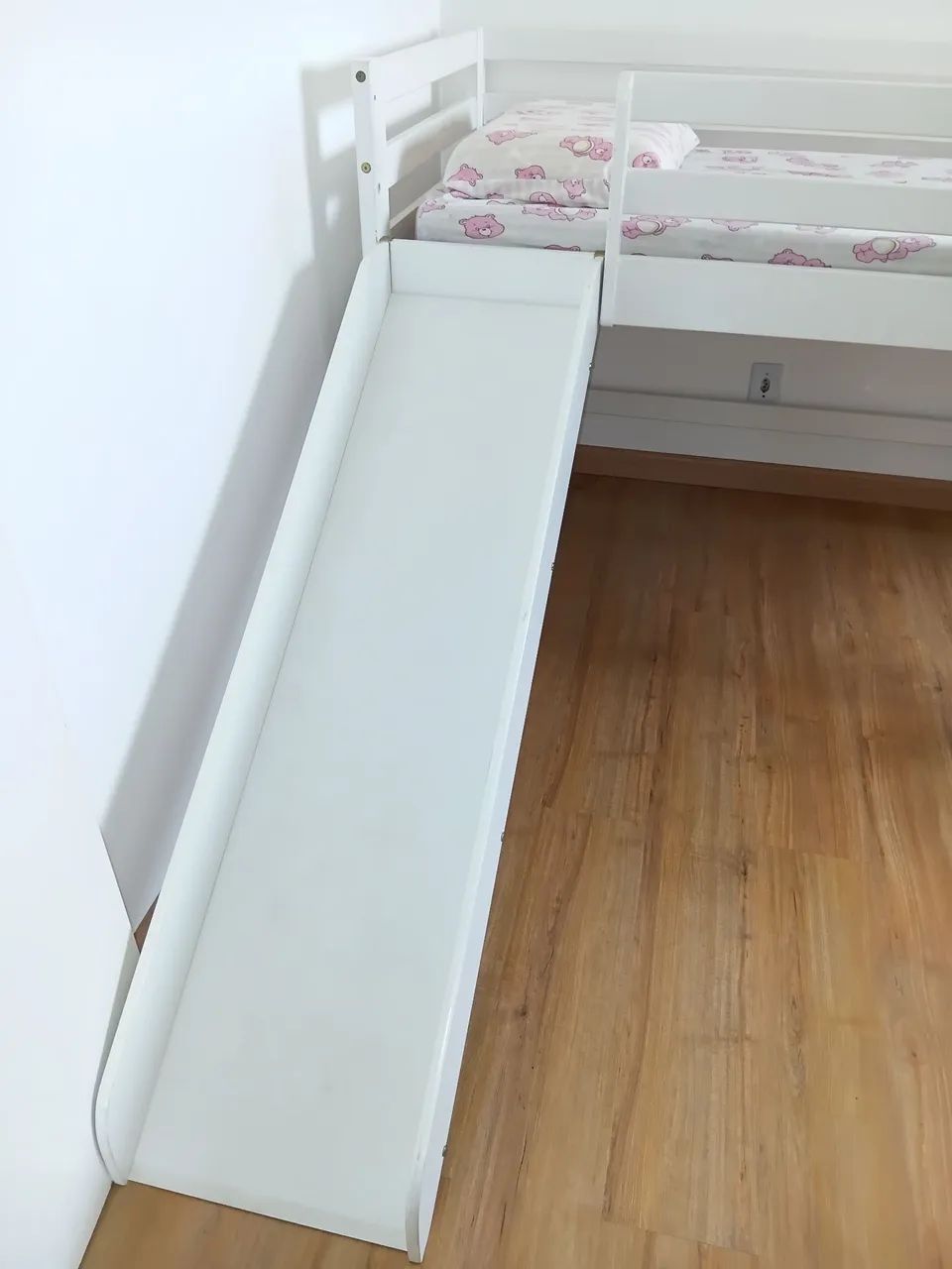 Cama infantil com escorrega  - Foto 4