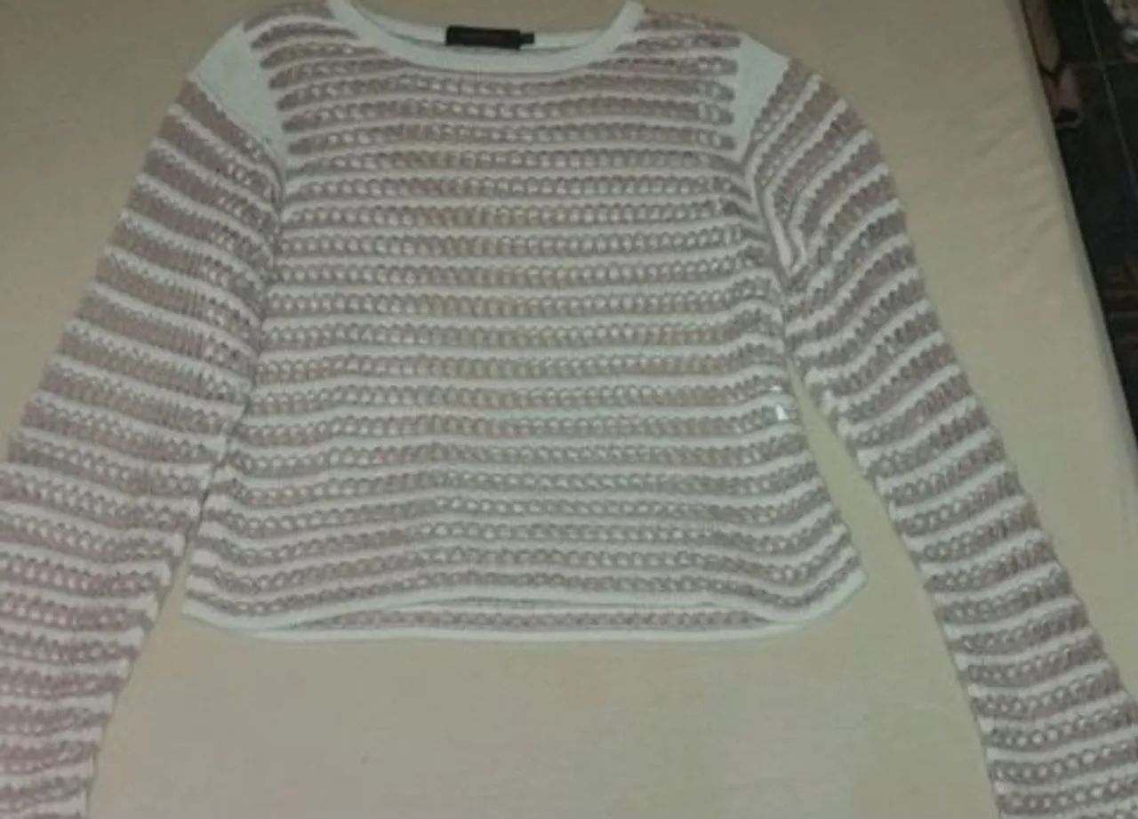 Blusa Rosa Vazada - Foto 2