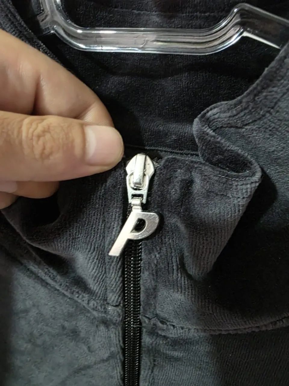 Jaqueta Palace Piped Velour Funnel - Foto 3