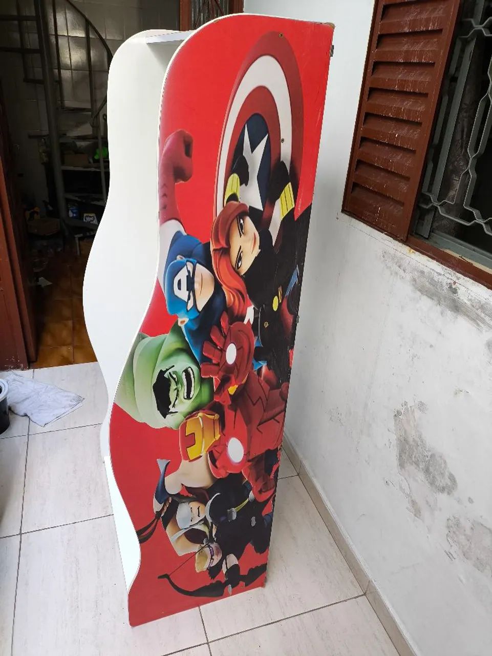 Cama infantil de chão heróis da Marvel  - Foto 4