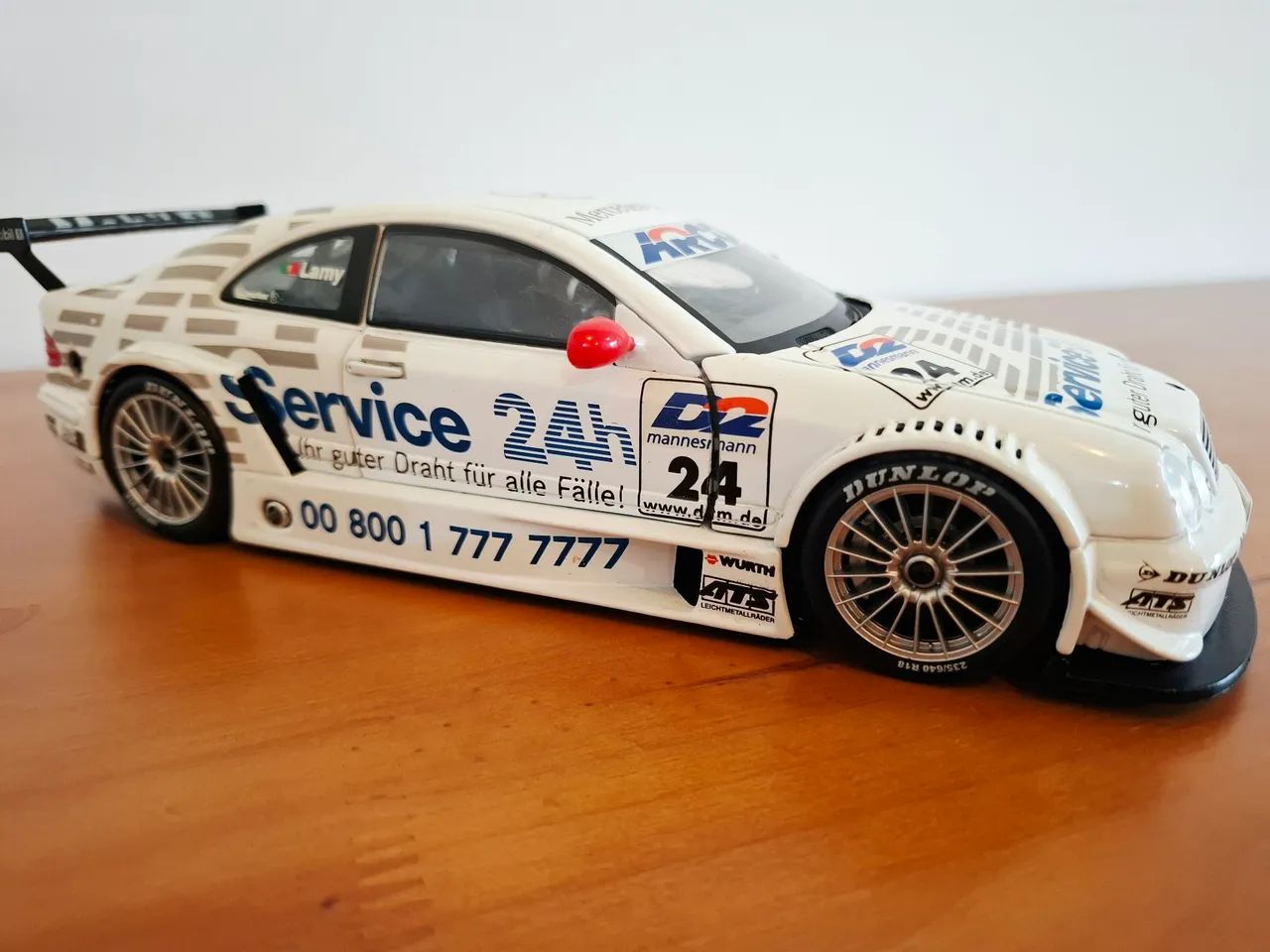 Miniatura Mercedes CLK DTM 1:18-Maisto