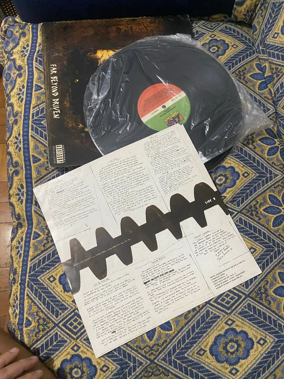 Disco de vinil Pantera Far  Beyond Driven e Lp Lobão e os Eremitas da Montanha