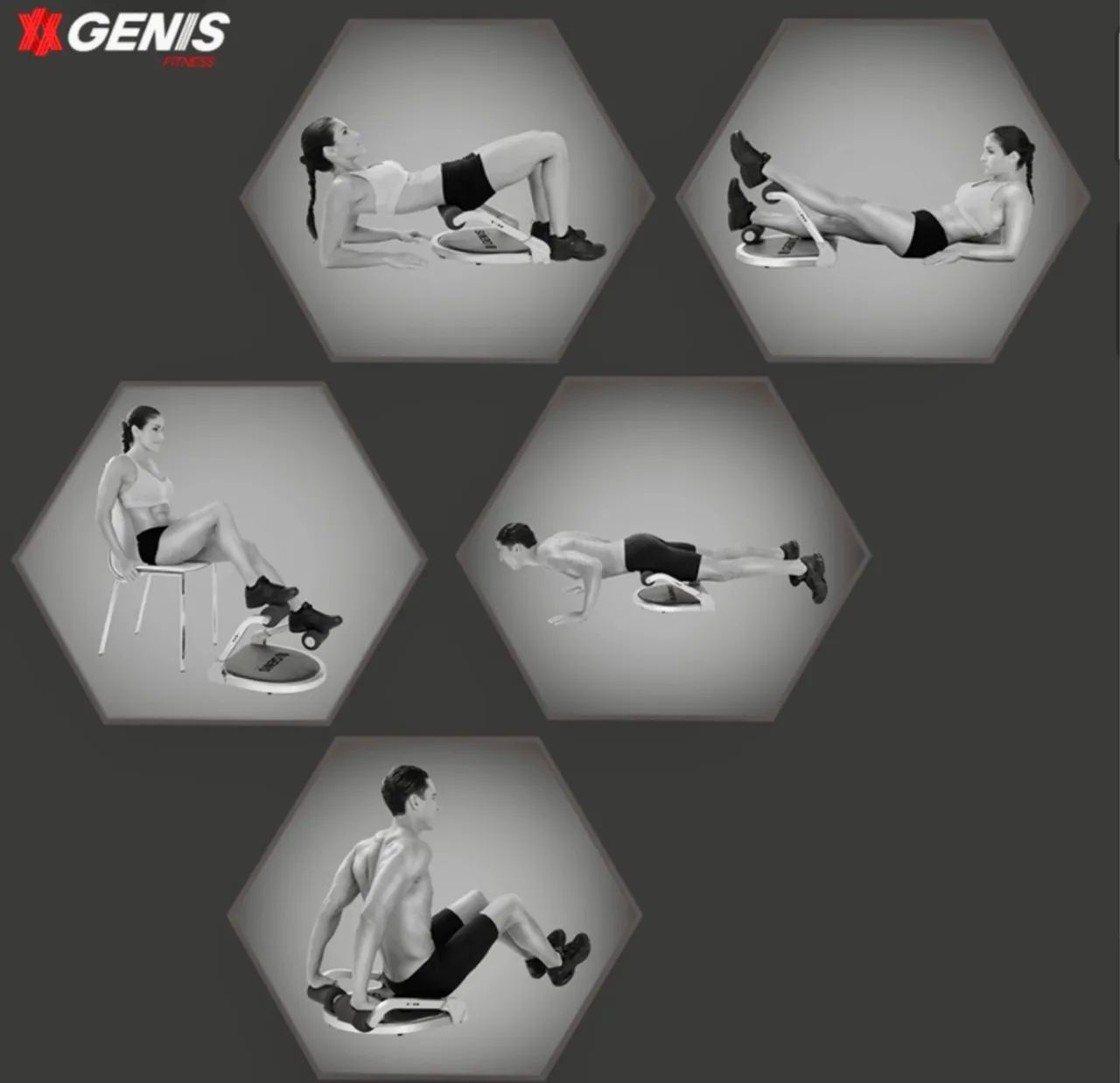 Plataforma Abdominal Genis AB Max - Foto 3
