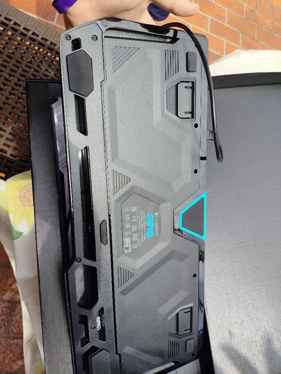 Teclado Logitech G910 Orion Spark - Foto 5