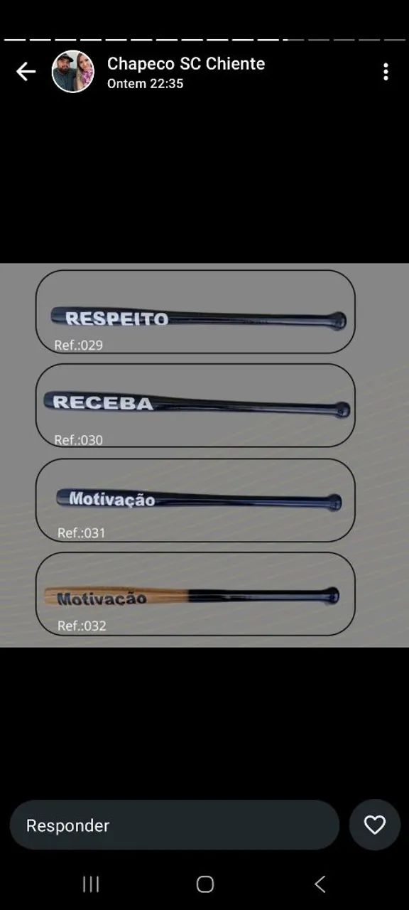 Tacos de besebol personalizado medidas oficiais  - Foto 2