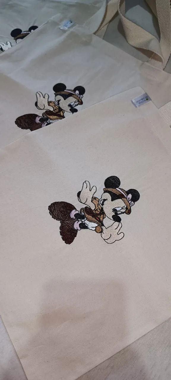 Ecobag bolsa personalizada bordada - Foto 5