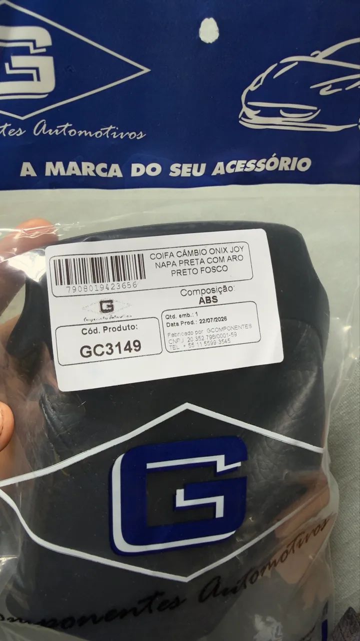 Coifa e bola cãmbio onix (2012-2020) compatível com outros modelos - Foto 5